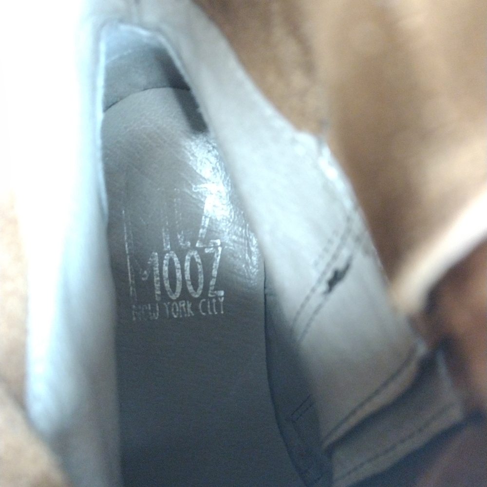 Mis Mooz Sydney Apocalypse Boots l Size 9.5 40 EU l Discontinued l Double Buckle - Picture 12 of 16